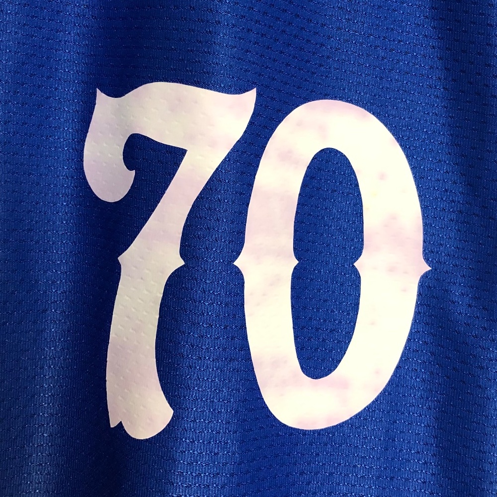 Los Pollos Hermanos Homerunos #70 Waterboy Breaking Bad Blue Baseball Jersey S - Picture 5 of 9